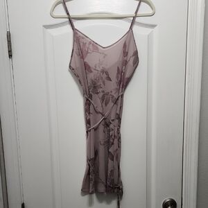 Calvin Klein Soft Purple Sleep Chemise S